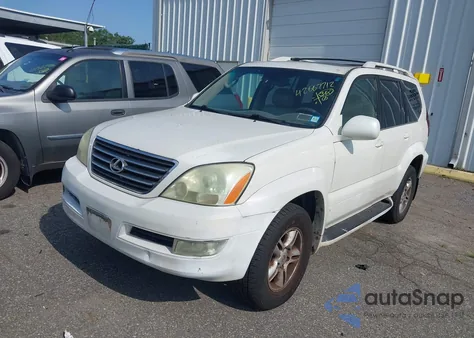 2005 Lexus Gx 470 из США, поврежденный, VIN JTJBT20X450081369